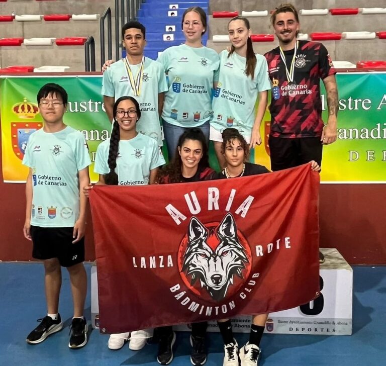 El Auria Bádminton Club se trae seis medallas del TOP TTR Granadilla