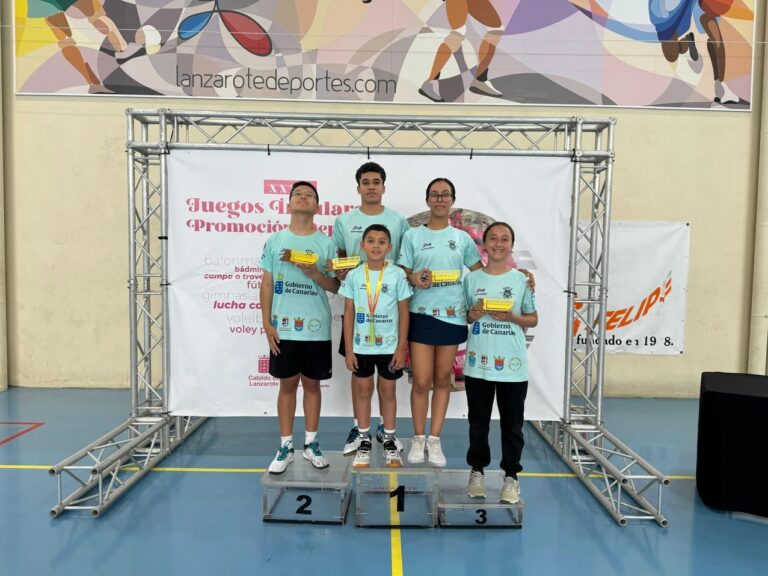 El Auria Bádminton Club cierra su primera participación en los Juegos Insulares