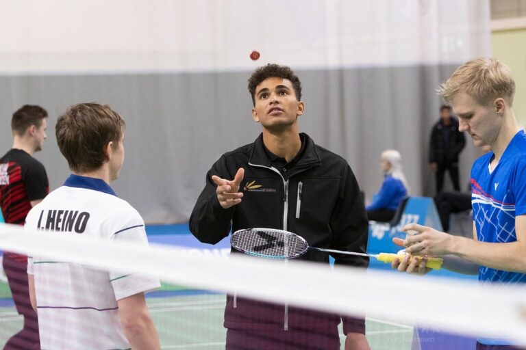 Oliver Gausmann en el corazón del Spanish Para Badminton International 2024