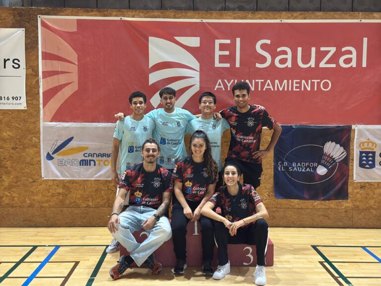 Dos medallas para el Auria Bádminton Club en el Cto de Canarias Absoluto