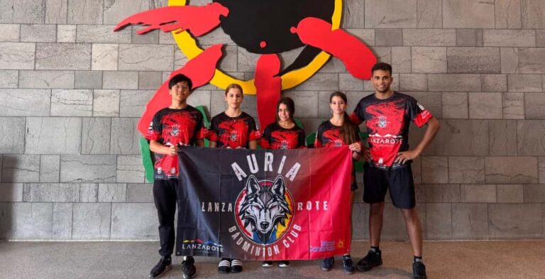El Auria Bádminton Club compite en el TOP TTR Breña Alta