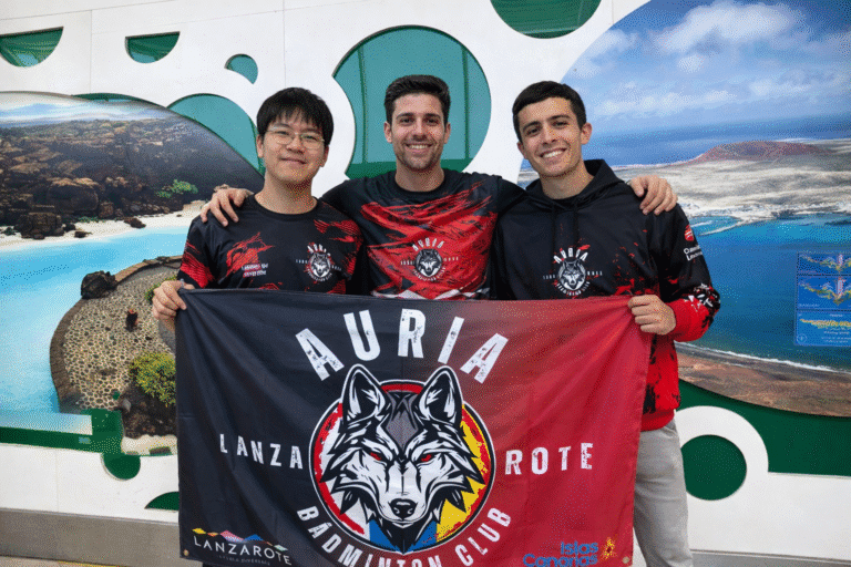 Tres jugadores del Auria Bádminton Club disputan en Galicia un nuevo torneo absoluto