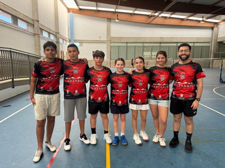 Ocho jugadores del Auria Bádminton Club participan en el Campeonato de Canarias Sub15 y Sub17