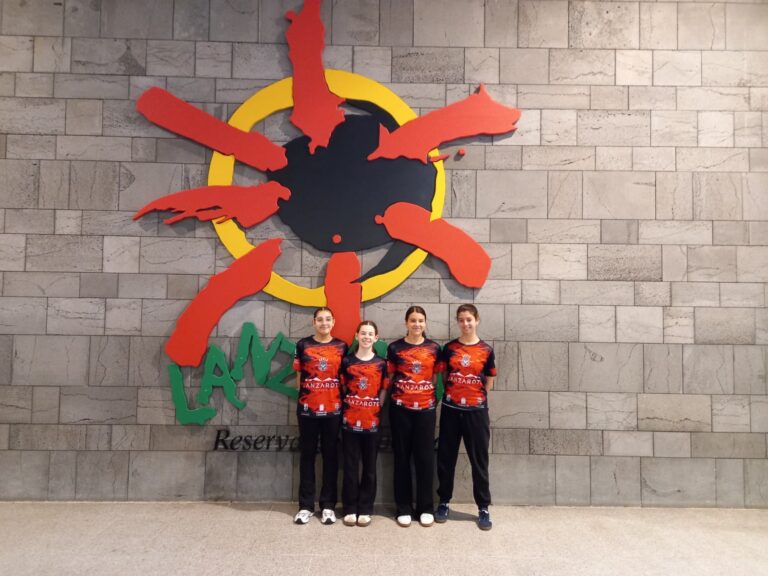 Cuatro jugadoras del Auria Bádminton Club participan en el Máster Los Realejos