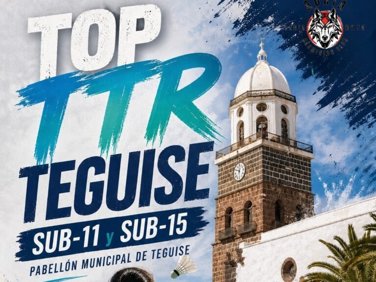 El bádminton de formación de Canarias se concentra en el TOP TTR Teguise