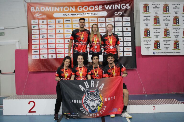 El Auria Bádminton Club logra el ascenso a la Primera División Bronce