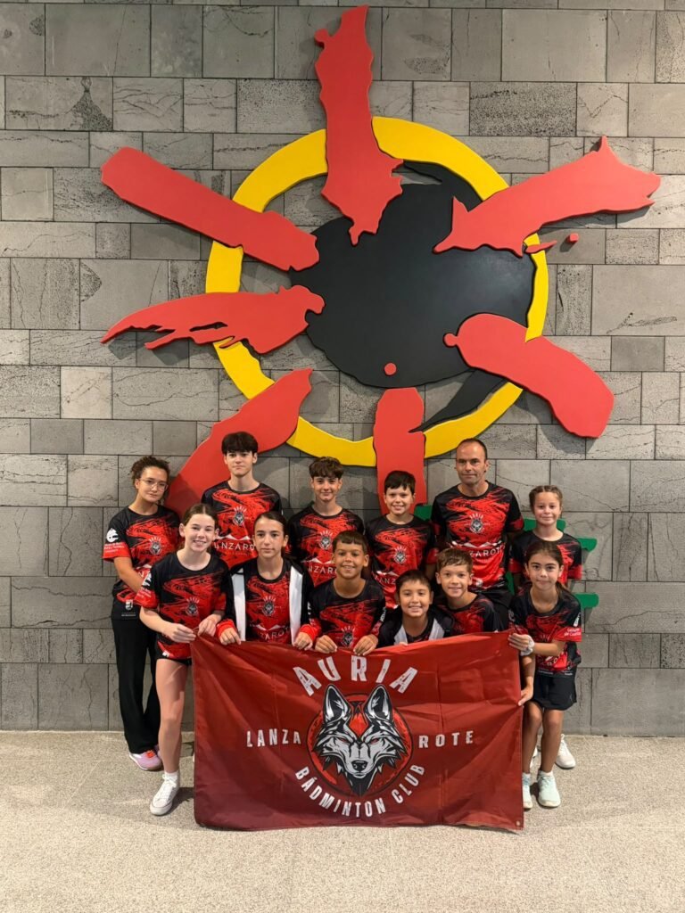 Amplia representación del Auria Bádminton Club en el TOP TTR El Rosario