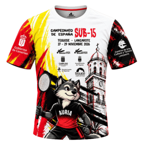 Camiseta Campeonato España Sub 15